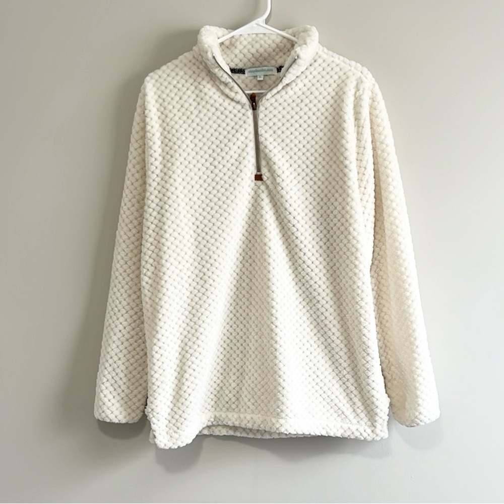 Boutique Sherpa Quarter Zip Pullover